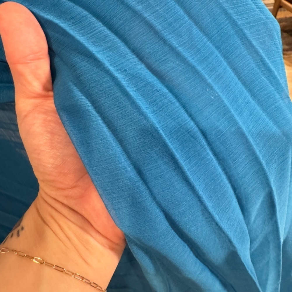 Anthropologie Pankaj & Nidhi Pleated Maxi Skirt Sz. Small - Picture 4 of 6